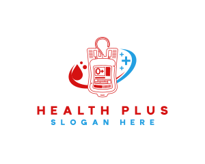 Medical Blood Donation logo design