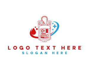 Donation - Medical Blood Donation logo design