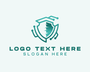 Cybersecurity - Website App Security logo design