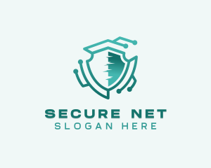 Cybersecurity - Website App Security logo design