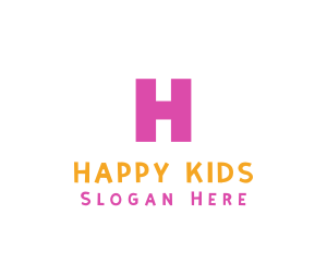 Children Kids Daycare logo design