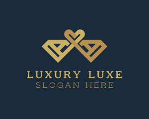 Love Diamond Jewelry logo design