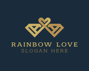 Love Diamond Jewelry logo design