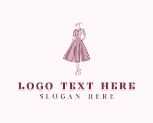 Dummy - Boutique Dress Seamstress logo design