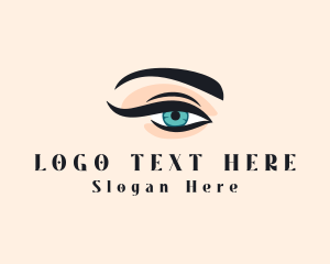 Cosmetic Surgeon - Beauty Eyelash & Eyebrow logo design