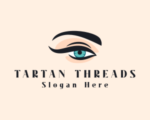 Beauty Eyelash & Eyebrow logo design