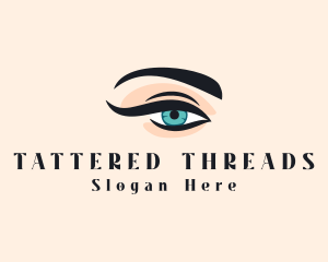 Beauty Eyelash & Eyebrow logo design