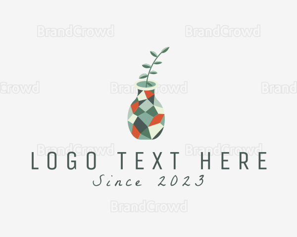 Tessellation Vase Decor Logo