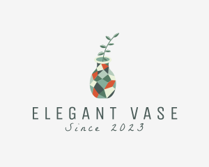 Vase - Tessellation Vase Decor logo design