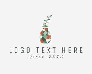 Ceramic - Tessellation Vase Decor logo design