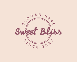 Sweet Dessert Shop logo design