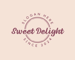 Sweet Dessert Shop logo design