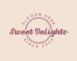 Sweet Dessert Shop logo design