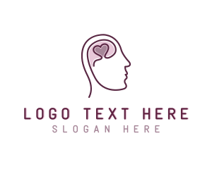 Psychologist - Heart Brain Counselling logo design