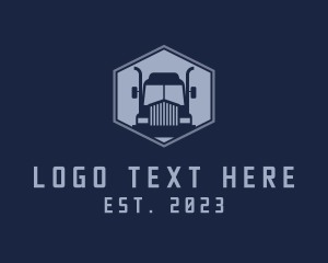 Trucking Company - Haulage Transport Truck logo design