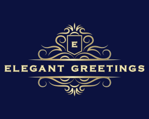 Deluxe Decorative Luxury logo design