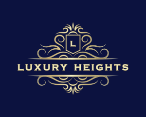 Deluxe Decorative Luxury logo design