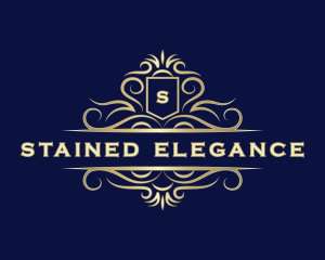 Deluxe Decorative Luxury logo design