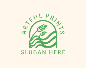 Nature Lawn Gardening logo design