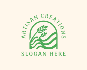 Nature Lawn Gardening logo design