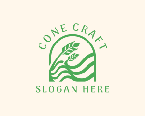 Nature Lawn Gardening logo design