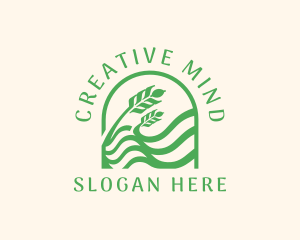 Nature Lawn Gardening logo design