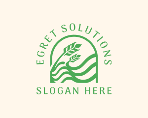 Nature Lawn Gardening logo design