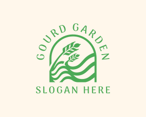 Nature Lawn Gardening logo design