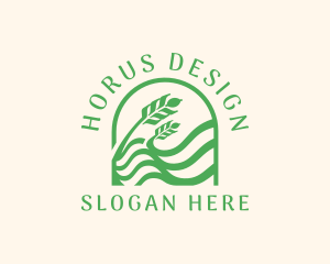 Nature Lawn Gardening logo design