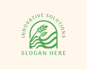 Nature Lawn Gardening logo design