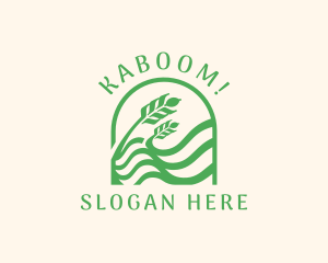 Nature Lawn Gardening logo design