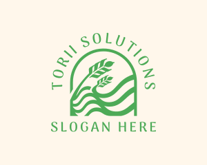 Nature Lawn Gardening logo design