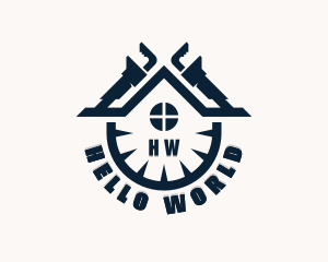 Handyman Wrench Repair logo design