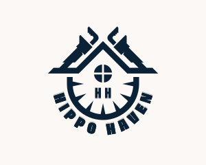 Handyman Wrench Repair logo design