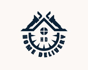 Handyman Wrench Repair logo design