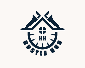 Handyman Wrench Repair logo design