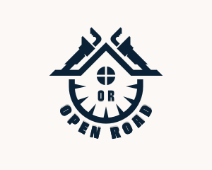 Handyman Wrench Repair logo design