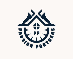 Handyman Wrench Repair logo design