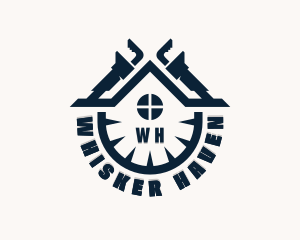 Handyman Wrench Repair logo design