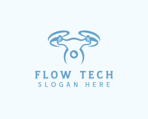 Drone Surveillance Tech logo design