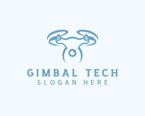 Drone Surveillance Tech logo design