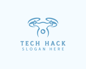 Drone Surveillance Tech logo design