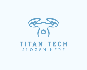 Drone Surveillance Tech logo design