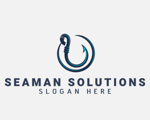 Seaman - restaurant, bait, ocean, logo design