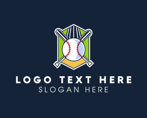 Baseball Tournament - Baseball Varsity Team Crest logo design