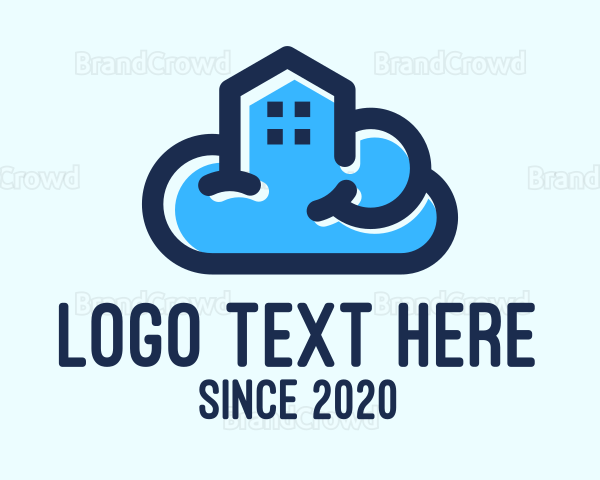 Blue Cloud House Logo