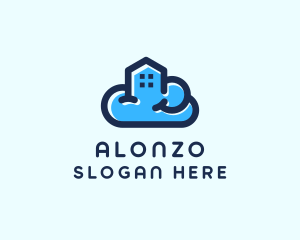 Blue Cloud Home logo design