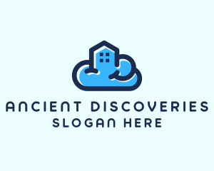 Blue Cloud Home logo design