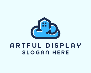 Blue Cloud Home logo design