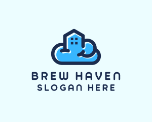 Blue Cloud Home logo design